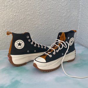 Converse run star hike hi leather Size 8